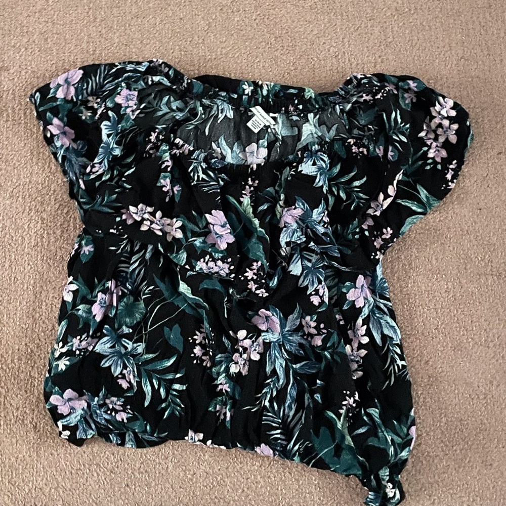 Off the shoulder shirt